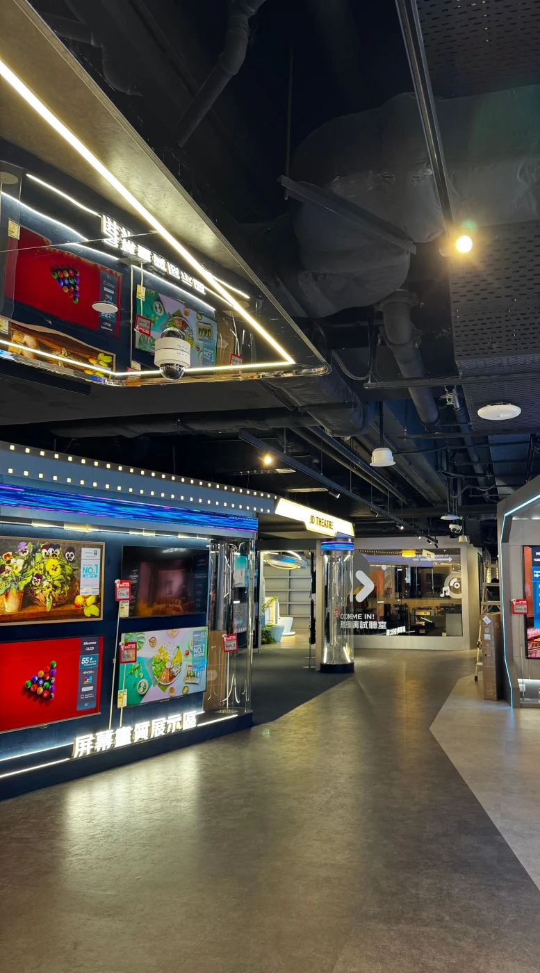 香港京東MALL — 商場展示通道